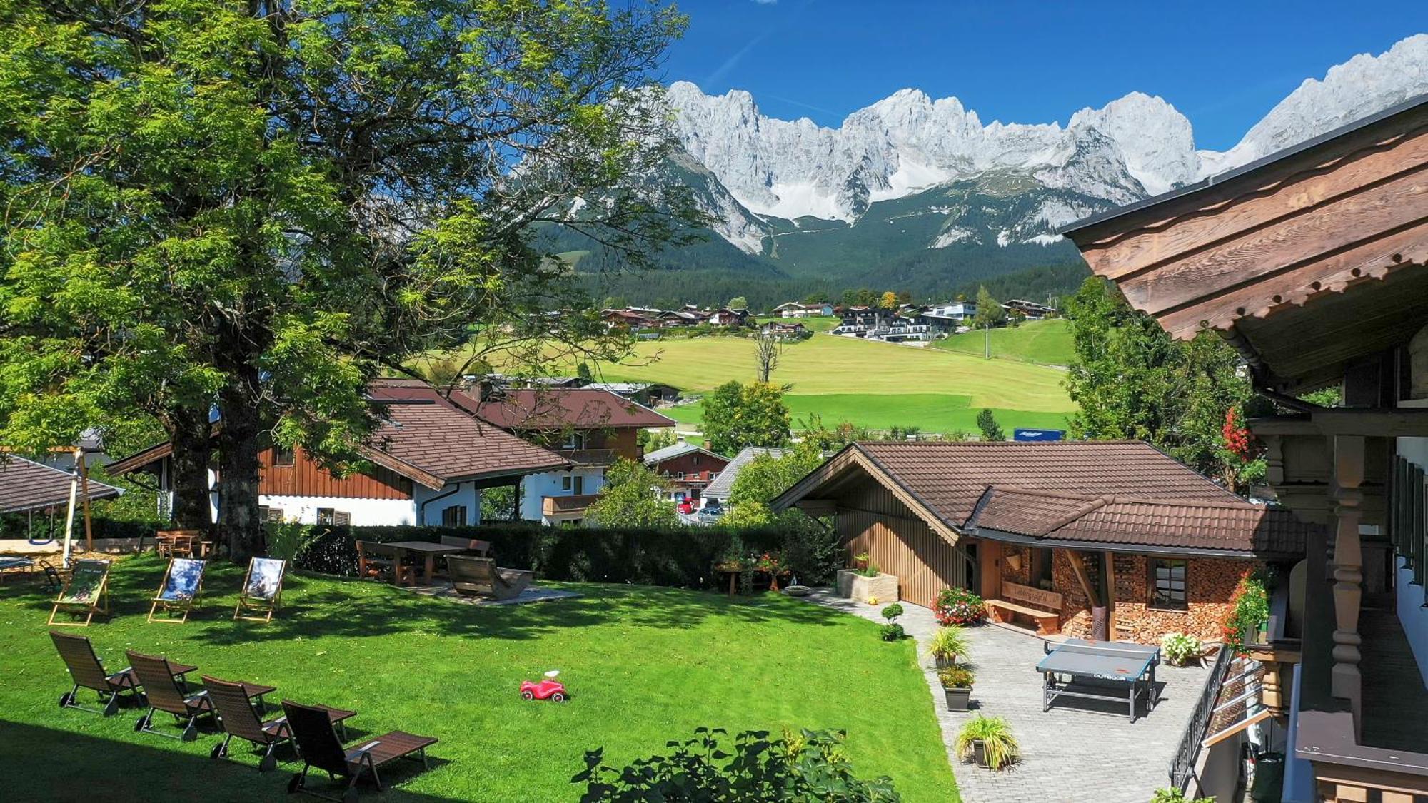 Gaestehaus Brantlhof Zimmer Und Ferienwohnungen In Going Am Wilden Kaiser Exterior foto